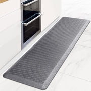 HappyTrends Floor Mat Cushioned Anti-Fatigue ,17.3"x28",Thick Waterproof Non-Slip Mats and Rugs Heavy Duty Ergonomic Comfort Rug for Kitchen,Floor,Office,Sink,Laundry,Black